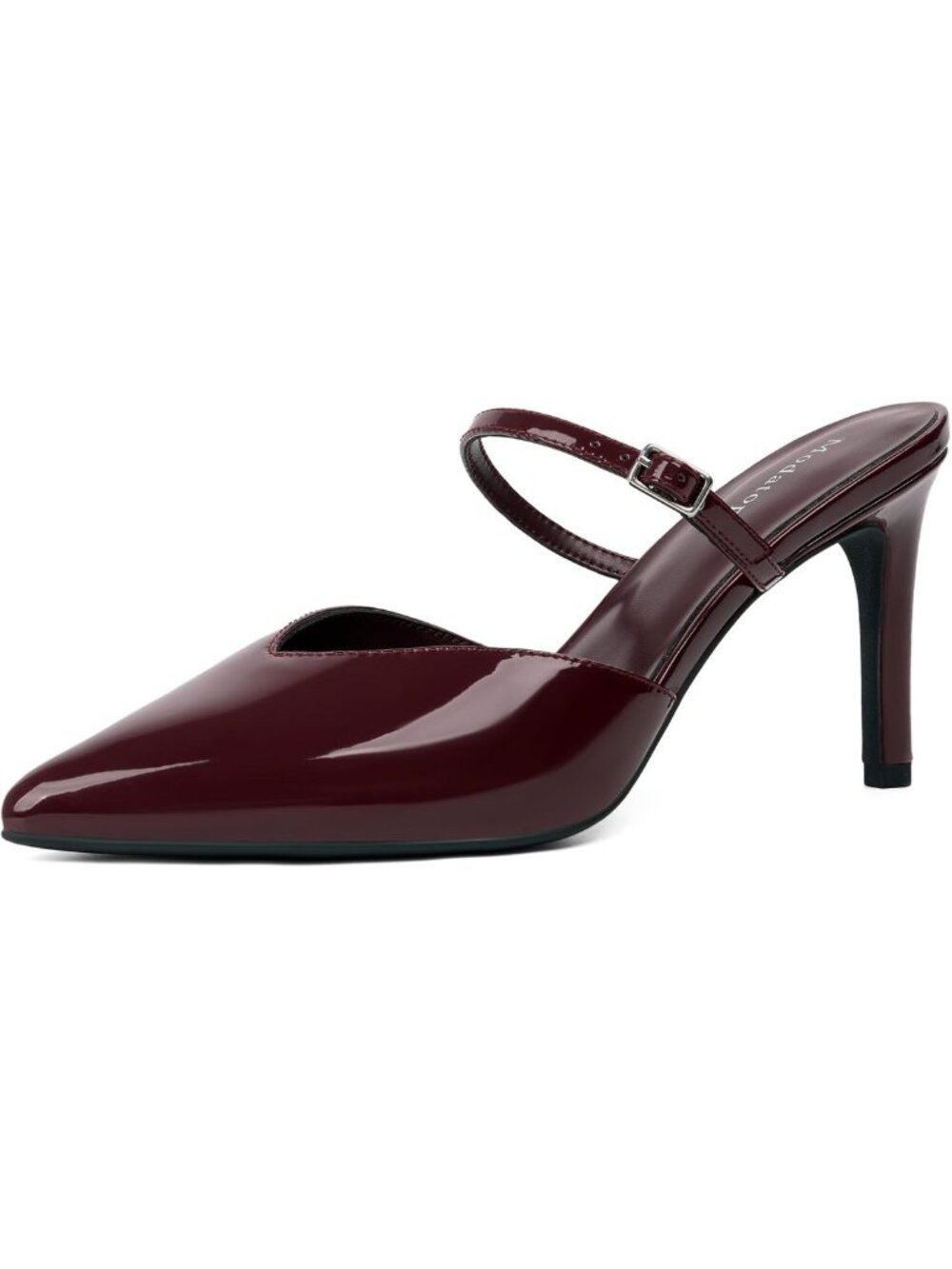 Chic Pointed Toe Ankle Strap Heels for Women - Stiletto Dress Pumps & Mules